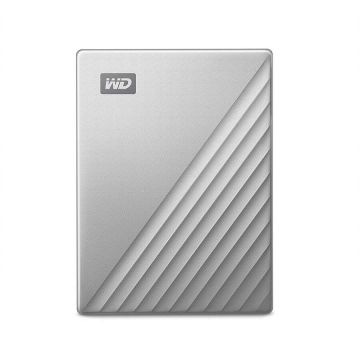 Western&nbsp;Digital HDD extern , Western Digital , WD My Passport Ultra 2.5'' USB3.1 , 4TB , argintiu