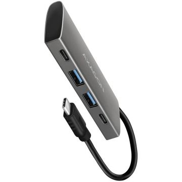 AXAGON Hub Axagon HMC-4G2 USB 2x USB-A + 2x USB-C 10Gbps