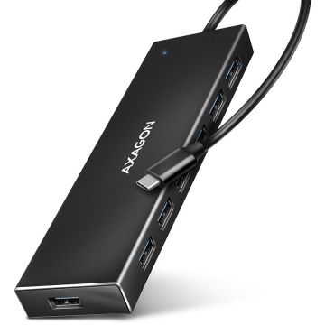 AXAGON Hub USB HUE-F7C SuperSpeed ​​USB-C