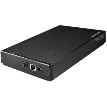 AXAGON Rack extern Axagon EE35-XA3, USB 3.0, compatibil 3.5 inch SATA HDD, Aluminiu, Negru