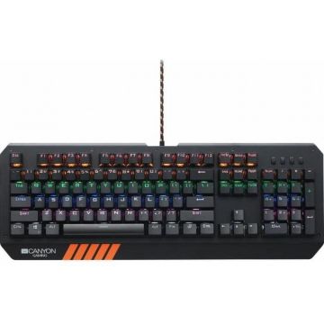 Canyon Tastatura gaming CANYON CND-SKB6-US Hazard, 104 taste mecanice
