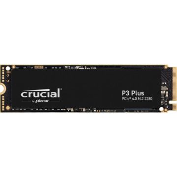 CRUCIAL SSD Crucial P3 Plus, capacitate 4TB, PCI Express 4.0 x4 M.2 2280, 4800 / 4100 MB/s