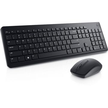 Dell Kit Tastatura si Mouse wireless Dell KM3322W, Layout US International, negru