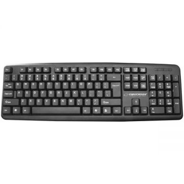 ESPERANZA Tastatura Esperanza Amarillo EK134, USB, Us Layout, Negru