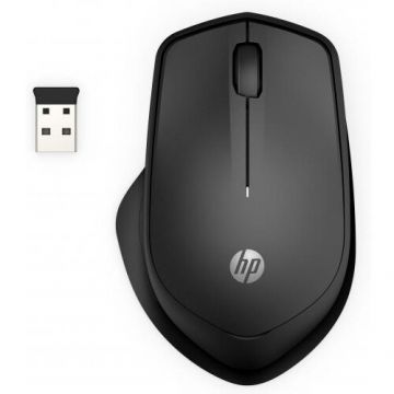 HP Mouse Optic HP 280 Silent, USB Wireless, Negru