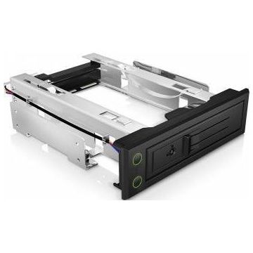 ICYBOX Icy Box Trayless Mobile Rack for 3.5'' SATA/SAS HDD, Black