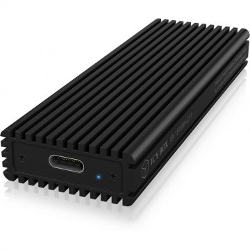 ICYBOX IcyBox External enclosure for M.2 NVMe SSD, USB 3.1 Type-C, Black