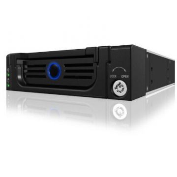 ICYBOX ICYBOX IB-138SK-B-II Suport mobil IcyBox 5,25 pentru HDD 3,5 SATA, negru