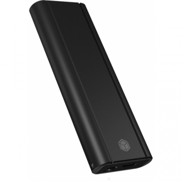 ICYBOX Rack SSD Raidsonic Icybox IB-1807MT-C31, USB-C, M.2, Black