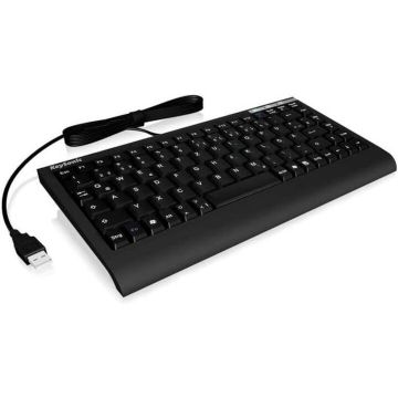 KEYSONIC Tastatura KeySonic ACK-595C+ US, USB, Layout US Negru