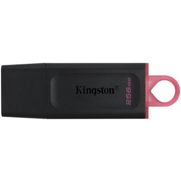 Kingston Memorie USB Kingston DataTraveler Exodia 256GB, USB 3.2, Negru/Roz