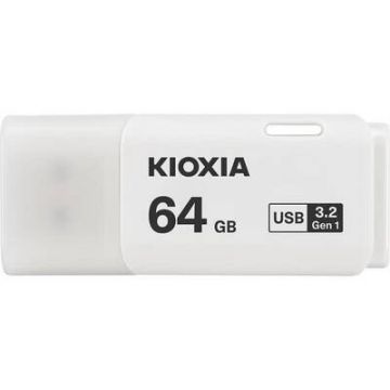 KIOXIA Memorie USB Kioxia Hayabusa U301 64GB alb