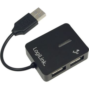 logilink Hub USB Logilink UA0139 USB 2.0 Black