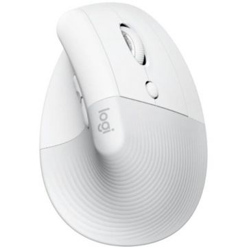 Logitech Mouse Logitech Lift Vertical Ergonomic, Alb