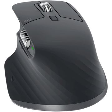 Logitech Mouse Wireless LOGITECH MX Master 3S Performance, 8000 dpi, Silent, USB, BT, Graphite