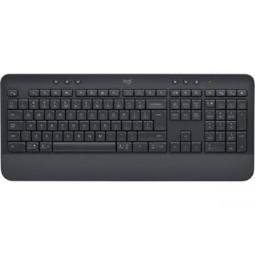 Logitech Tastatura Wireless Logitech Signature K650, Bluetooth, US INT, Negru