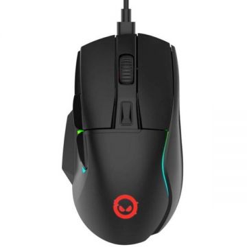 LORGAR Mouse Gaming Lorgar Jetter 357, 8000 DPI, USB, RGB, Negru