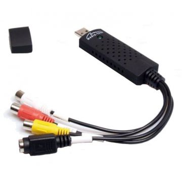 MEDIA&nbsp;TECH Placa de Captura Media-Tech MT4169 VIDEO GRABBER pentru Captura si Conversie a Semnalului Audio/Video Analog in VHS, Scriere Directa pe DVD/VCD, Publicare YouTube