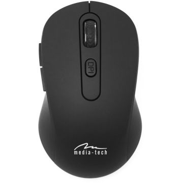 MEDIATECH Mouse Media-Tech Morlock BT, Bluetooth,1000 - 1600 cpi, 10 m, Negru