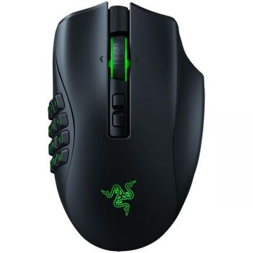 Razer Mouse gaming wireless Razer Naga V2 Pro, 30.000 DPI, Negru