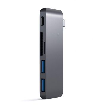 Satechi Hub USB Satechi ST-TCUPM, 2 x USB 3.0, USB Type-C (Gri)