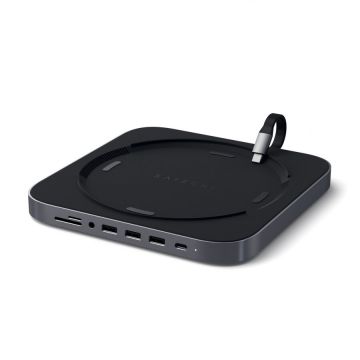 Satechi Stand + Hub Type-C Satechi pentru Mac Mini, Gri spatial
