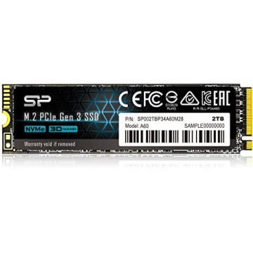 Silicon&nbsp;power SSD SP A60 2TB PCIe Gen 3x4 M.2 2280
