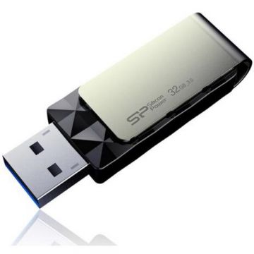 Silicon&nbsp;power Stick Memorie Silicon Power Blaze B30 32GB, USB 3.0, Black