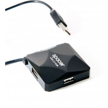 spacer HUB USB 2.0 extern, 4*USB, Spacer ''SPH-316'