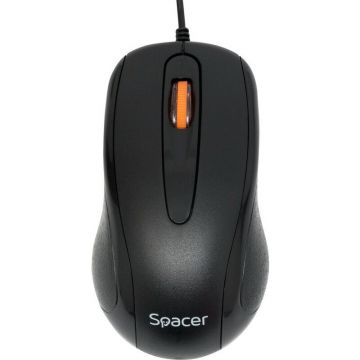 spacer Mouse Spacer SPMO-F01, Wired, Black