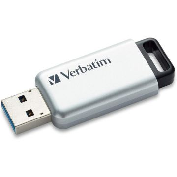 Verbatim Stick USB Verbatim Store 'n' Go Secure Pro, 16GB, USB 3.0 (Argintiu)