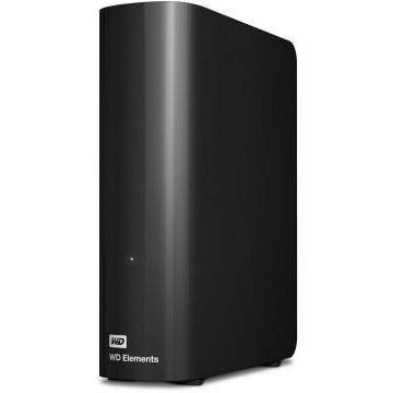 Western&nbsp;Digital Hard disk HDD Extern WD Elements Desktop, 12TB, 3.5, USB 3.0, Negru
