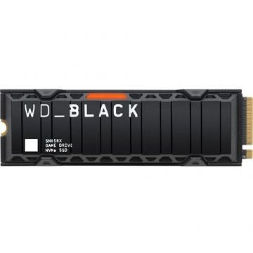 Western&nbsp;Digital SSD Western Digital Black SN850X Heatsink 2TB PCI Express 4.0 x4 M.2 2280