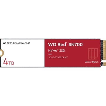 Western&nbsp;Digital SSD Western Digital Red SN700, 4TB, M.2280, PCIe Gen 3.0 x4 NVMe