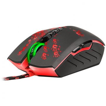 A4tech A4tech Bloody A60 Blazing,  backlit gaming mouse V-Track, 6200 DPI, USB, black