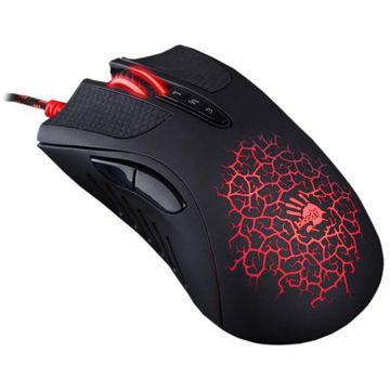 A4tech A4TECH BLOODY Blazing A90A Mouse optic activat Gaming USB cu fir 8 butoane programabile 6200 DPI 1000Hz