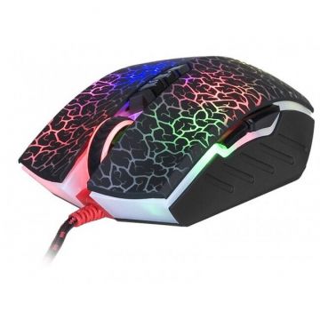 A4tech Mouse A4TECH BLOODY, 6200 DPI, 8 butoane, gaming, Blazing A70 Activat USB, Black