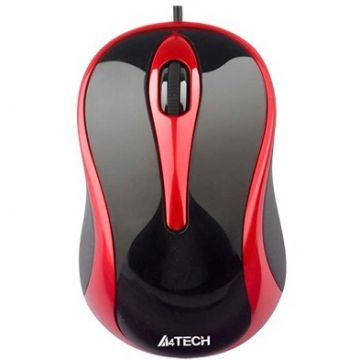A4tech MOUSE A4TECH N-350-2 BLACK/RED USB