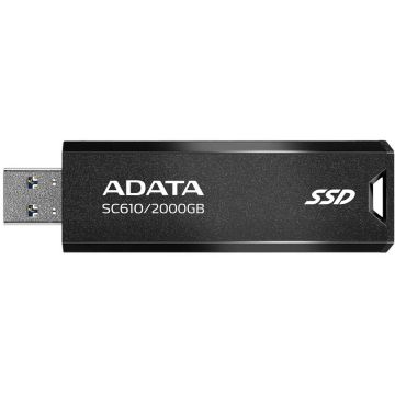 Adata SSD Extern Adata 2000GB USB 3.2, Negru