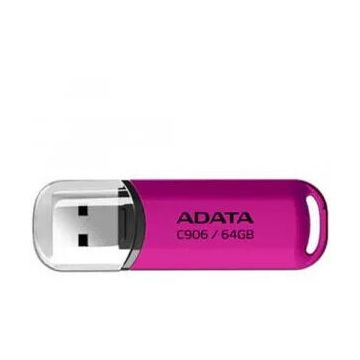 Adata USB ADATA AC906 RPP, 64GB, Type 2.0, Roz