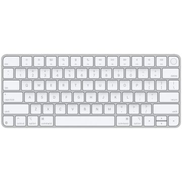 Apple Tastatura Wireless Apple Magic Keyboard (2024), Touch ID, Layout US, Alb