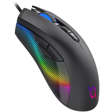 AQIRYS Mouse AQIRYS Phoenix, 12000dpi, optic, USB cu fir, Negru