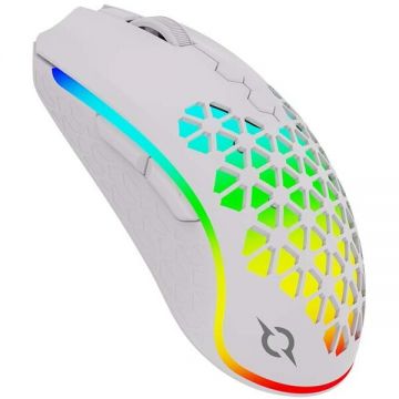 AQIRYS Mouse Gaming Wireless AQIRYS Polaris, 16000 dpi, alb