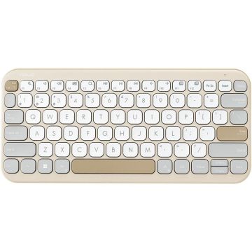 Asus Tastatura wireless ASUS KW100, Crem