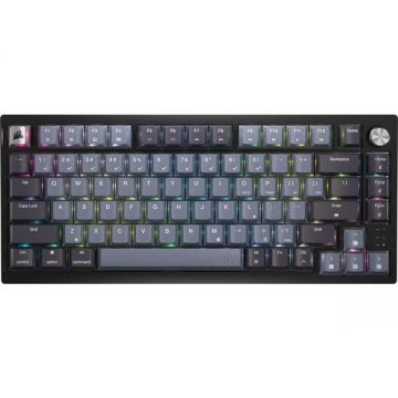 CORSAIR Tastatura Gaming Corsair Mecanica K65 Plus, USB, Wireless, Bluetooth, iluminare RGB, US Layout, Negru
