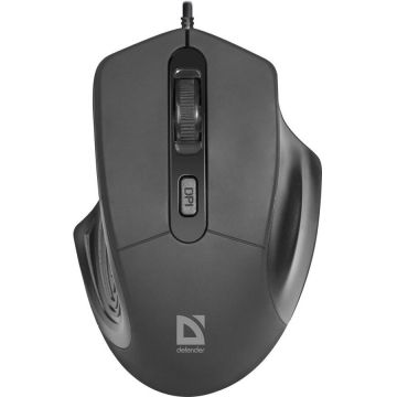 Defender Mouse Defender DATUM MB-347 , negru , 1600dpi