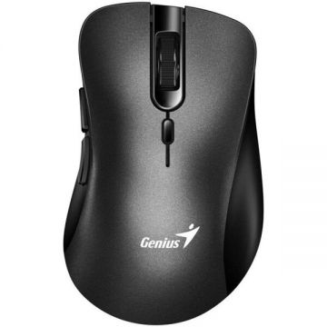 genius MOUSE Genius, Ergo 8100S, Pt. PC sau NB, wireless 2.4GHz, Optic, 1600 dpi, Butoane-scroll 6-1, Negru, 31030040400