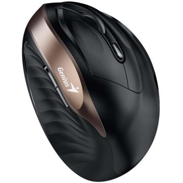 genius Mouse Genius Ergo NX-8200S USB Wireless 1600DPI, Negru-Auriu