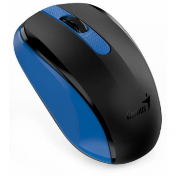 genius MOUSE Genius, NX-8008S, wireless 2.4GHz, pt. PC sau NB, Optic, 1200 dpi, butoane-scroll 3-1, Albastru, 31030028402