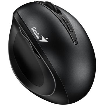 genius MOUSE wireless Genius, Ergo 8300S, Pt. PC sau NB, 2.4GHz, Optic, 1600 dpi, Butoane-scroll 7-1, USB-A, Negru, 31030037400